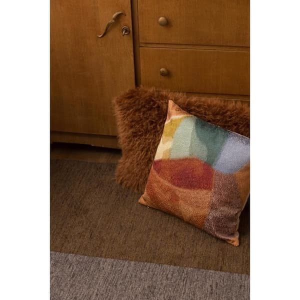 Broderad kudde Nevio multico 45 x 45 cm Vivaraise