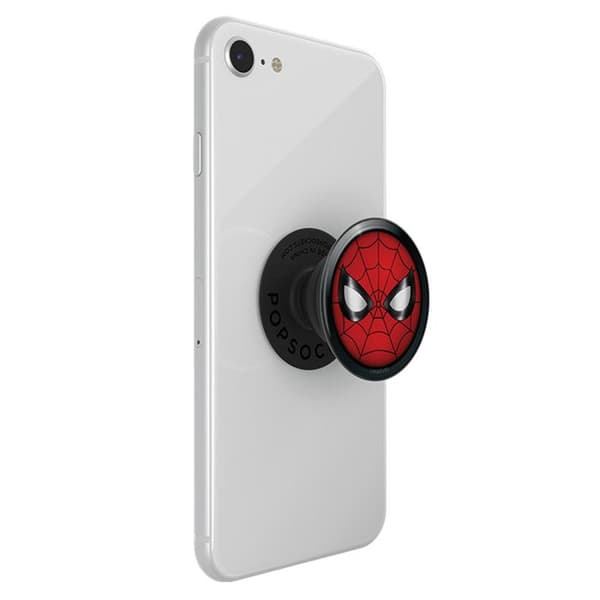 Telefonstöd PopSockets - PopGrip - Marvel Spider-Man ikon (Glänsande)
