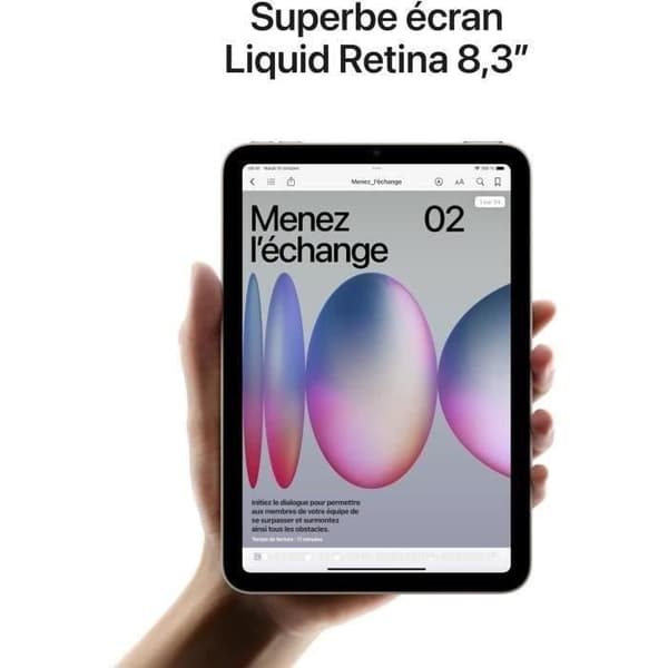 APPLE iPad mini (2024) - 8.3'' - WiFi - 128 Go - Space Grey