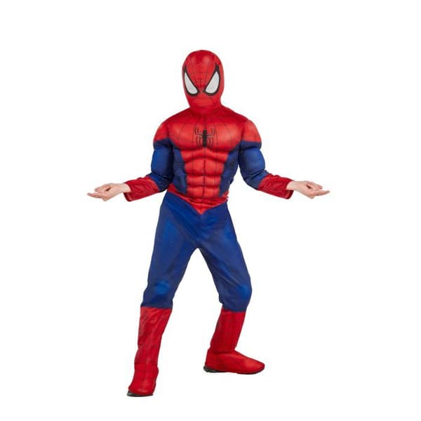 SPIDERMAN LYXDRÄKT – 5/6 ÅR – RUBIE