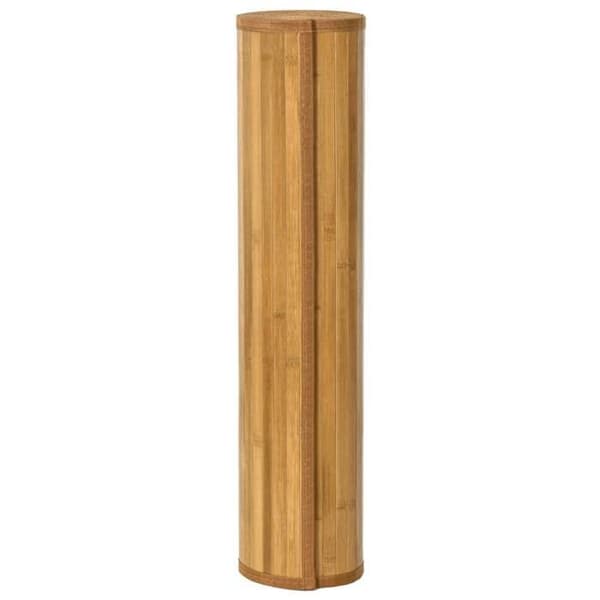 vidaXL Rektangulär matta naturlig 80x200 cm bambu 376907