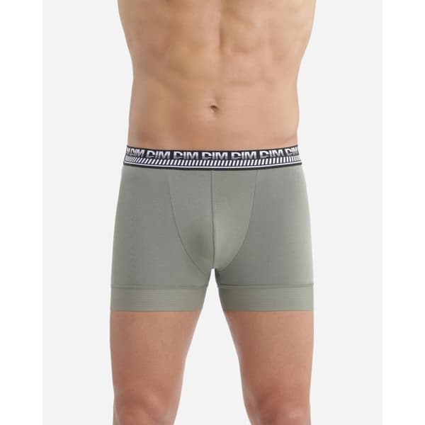 Set om 2 boxers i bomull 3D Flex Stay and Fit