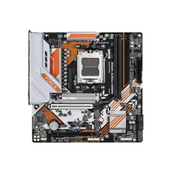 Moderkort - GIGABYTE - B850M FORCE WF6E - Format Micro-ATX - Chipset AMD B850 - DDR5 & PCIe 5.0 - WiFi 6E