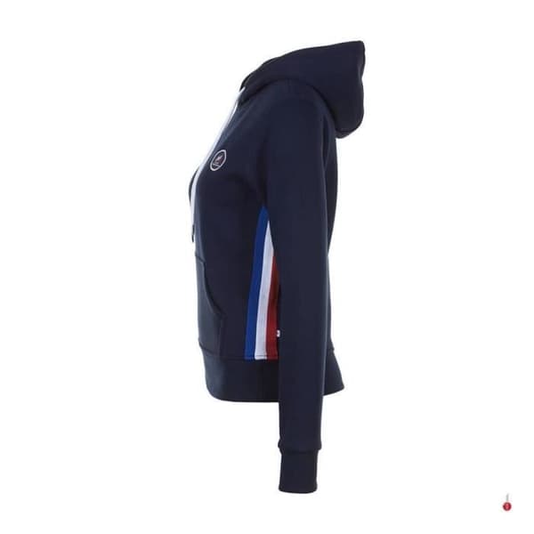 Sweatshirt dam med dragkedja AURON