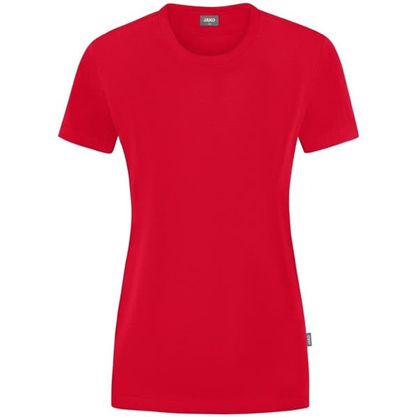 Jako Doubletex T-shirt dam - röd - 42