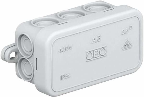 Förgreningslåda - Obo Bettermann - 2000001 - Rektangulär - IP55 - 80 x 43 mm