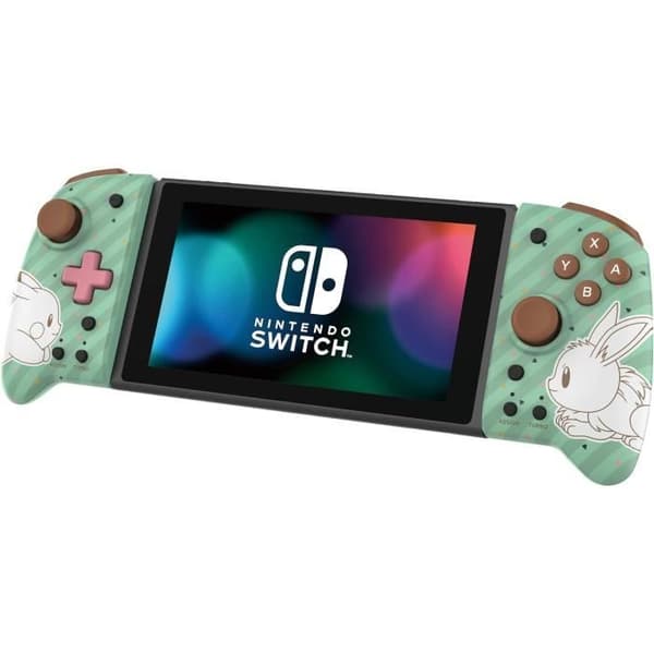 Spelkontroll - Nintendo Switch - Pokémon - Trådad - Grön/Vit - Split Pad Pro - Bakknappar - Turbo - Hori