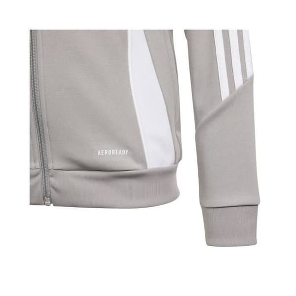 Adidas Tiro 24 Träningströja för barn - Grå - Långärmad - Med huva