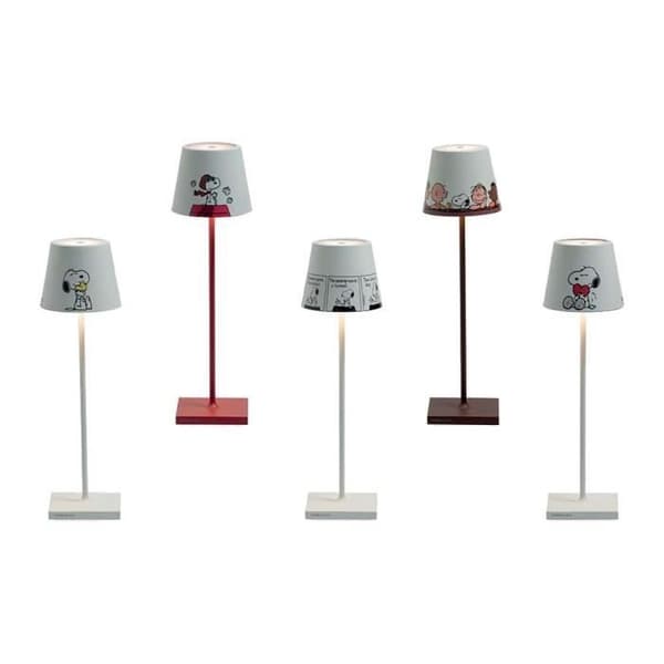 Lampada - ZAFFERANO - POLDINA PRO - Peanuts Friends - Bianco