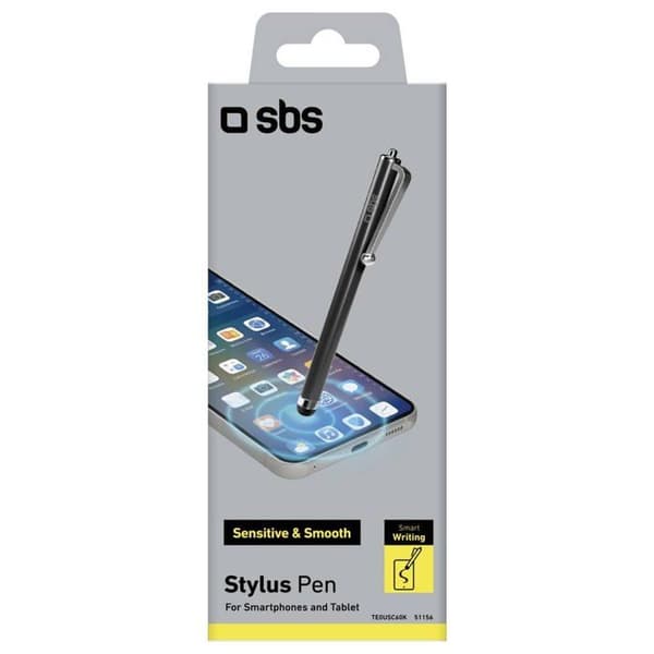 Stylet - SBS Power - TE0USC60K - Svart - Huvudfärg: Rosa