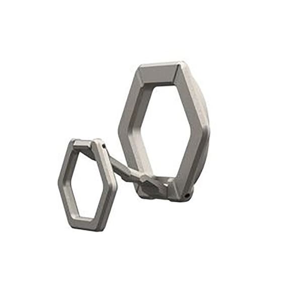 Stöd för Smartphone - UAG - Ringstöd - Titan - Rotation 360° - Färg Grå
