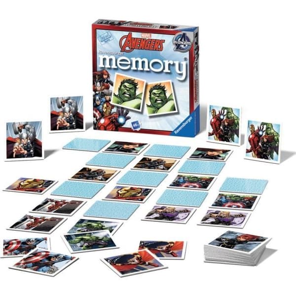 Brädspel - RAVENSBURGER - Mini - Marvel minnesspel - 48 kort - 4 år och uppåt