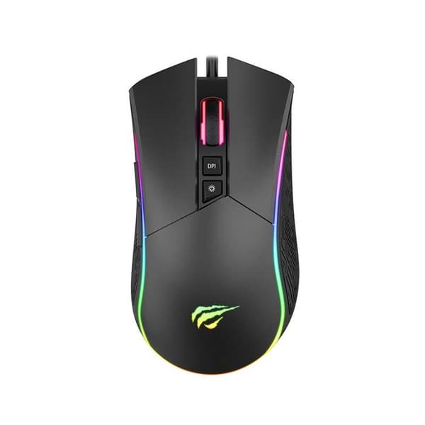 Spelmus - Havit - MS1001S - RGB - Trådad - 800-4800 DPI