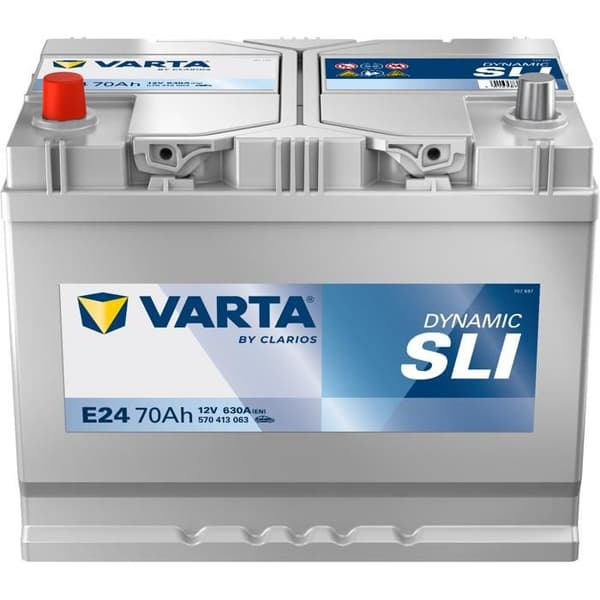 Varta Blue Dynamic M10 E24 12V 70Ah / 630A startbatteri