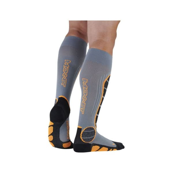 Chaussettes Monnet Ski Freeride Grå/Orange
