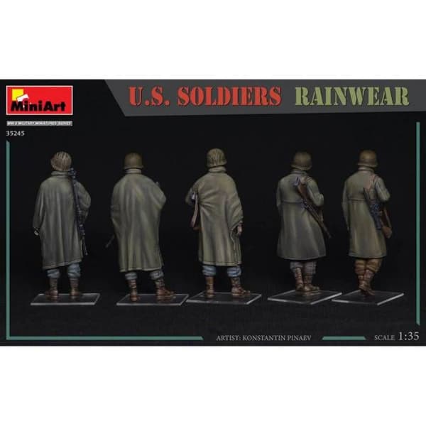 "US SOLDATER REGNKLÄDER"