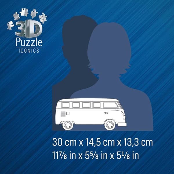 Ravensburger - 3D-pussel Combi T1 Volkswagen 162 delar