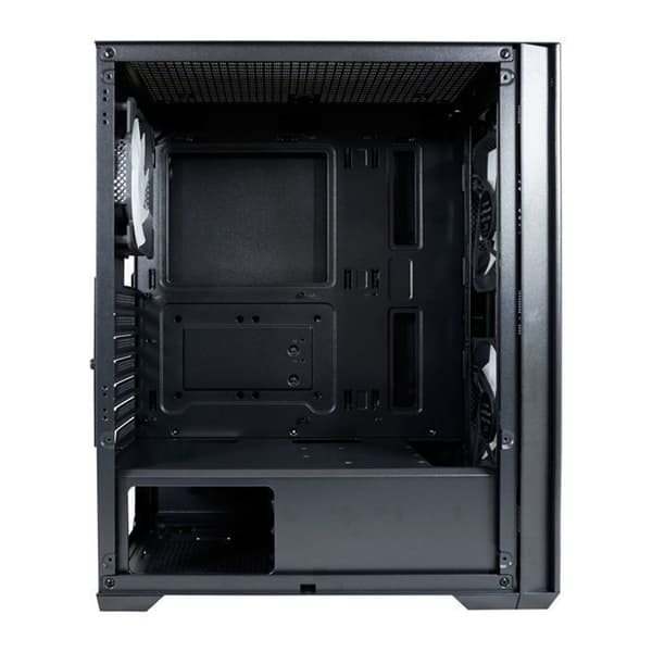 PC-chassi LC-Power - Gaming 717B - Optimerad kylning - Modern anslutning - Svart