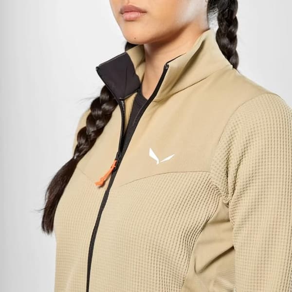 Salewa Puez Waffle Hyb Pl dam full zip vandringsjacka