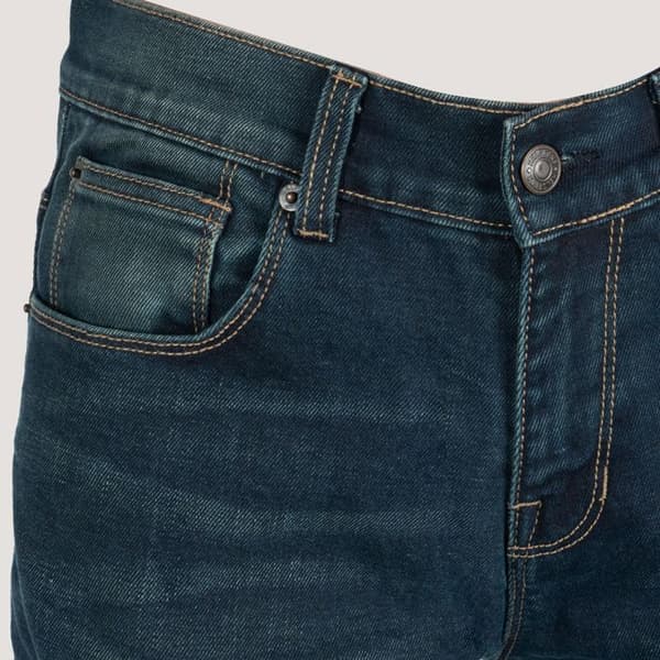 Jeans moto i bomull för kvinnor Helstons Calamity