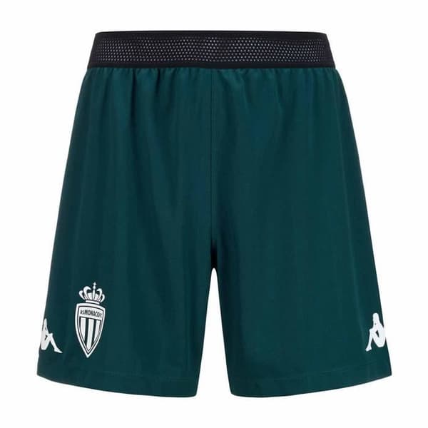 Fotbollsshorts KOMBAT RYDER PRO AS Monaco 24/25 för män - Mörkgrön