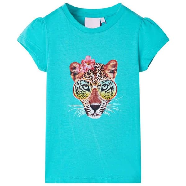 T-shirt för barn mint 92/104/116/128/140