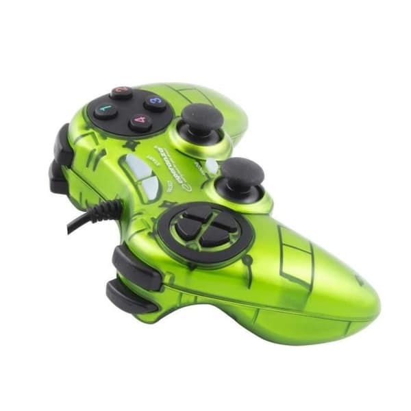 Gamepad - Esperanza - Fighter - Kabelansluten - Grön - Vibration