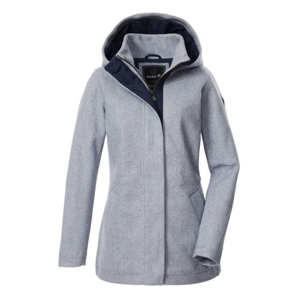 Kvinnors hoodie Killtec GW 78 - stålblå