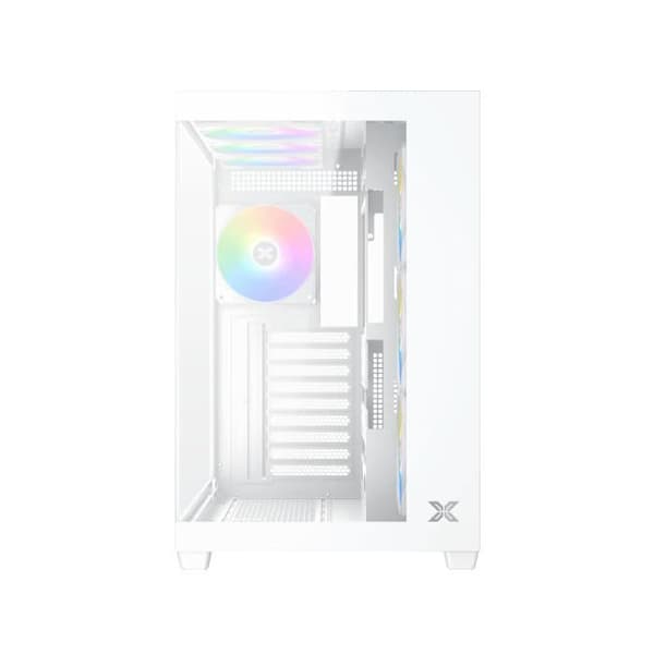 Datorlåda - Xigmatek - Aqua V Air ARGB - Vit - RGB - Modern design