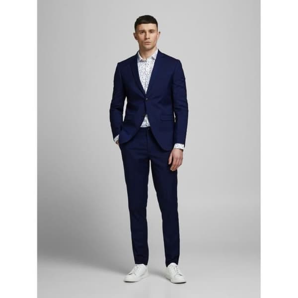 Kostym - Jack & Jones - Franco - Blå - Vävd - 52