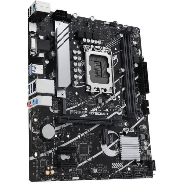 Moderkort - ASUS - PRIME B760M-K - Intel B760 LGA 1700 micro ATX