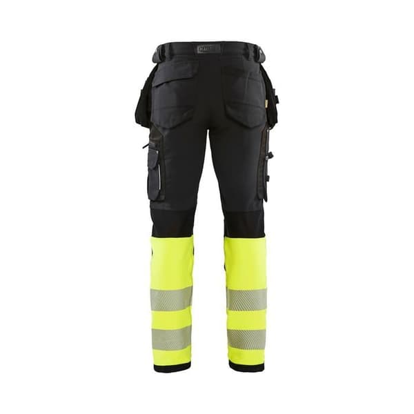 Blaklader 4D stretch arbetsbyxor med hög synlighet
