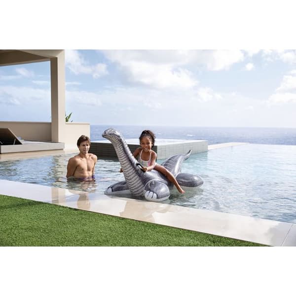 Intex uppblåsbar brontosaurus att rida på