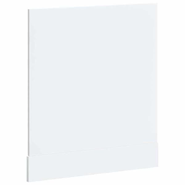 vidaXL Diskmaskinpanel Lucca vit ingenjörsträ 853897