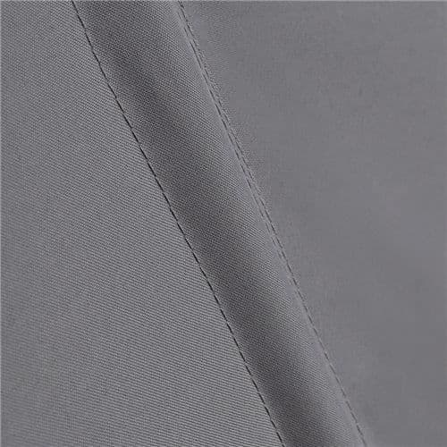 Fällbart sidoutdrag - vidaXL - 140x140 cm - Grå - Vattentät - 100% Polyester