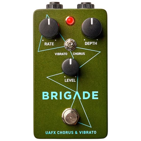 Effektpedal - Universal Audio - UAFX Brigade - Chorus - Vibrato - Analog 1976