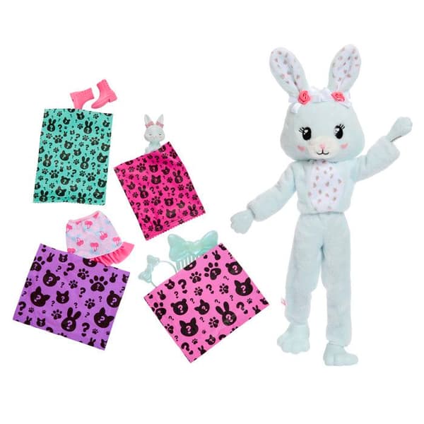 Cutie Reveal - Blå kanin - Barbie® - JJP65