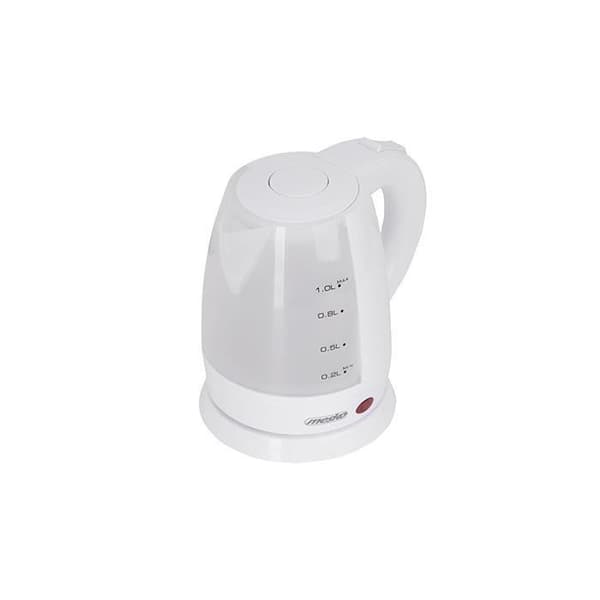 Vattenkokare - MS - 1,0 L - Plast - Vit - Energisparande