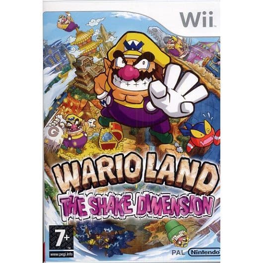 WARIO LAND THE SHAKE DIMENSION / Wii-KONSOLSPEL