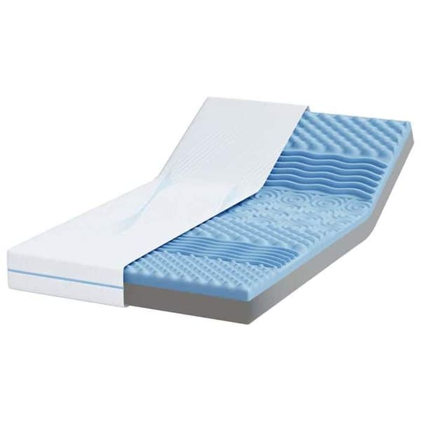 Vidaxl Madras Vit 90 x 190 cm Skum