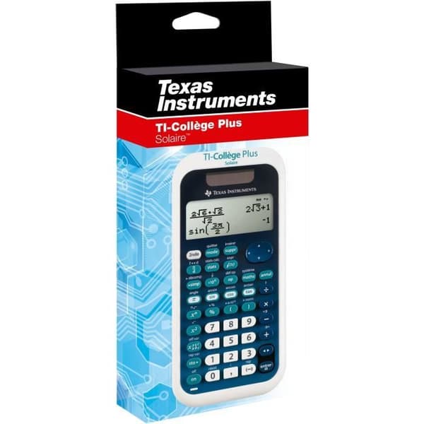 Beräknare - TEXAS TEXAS INSTRUMENTS - TI-Collège Plus Solaire