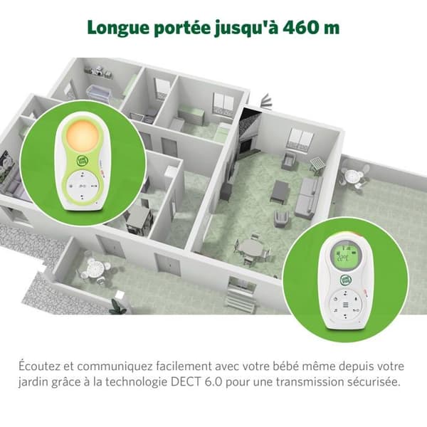 Babytelefon - Leap frog babylyssnare - LF80