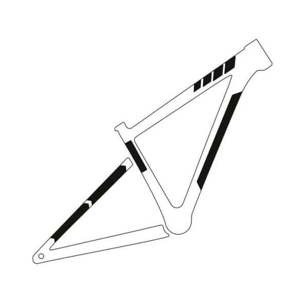 Ramskydd - All Mountain Style - Extra - Grön/vit - One size - Hållbar