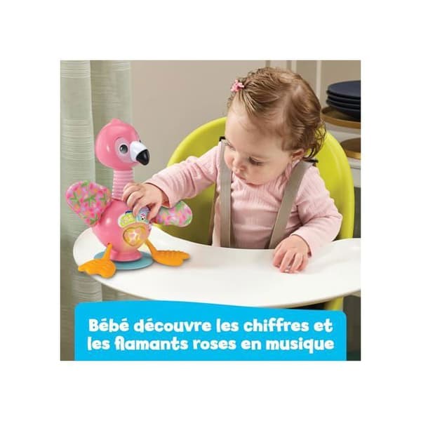 Flamingo Rolig - aktivitetsleksak - VTECH - Gul - Från 9 månader