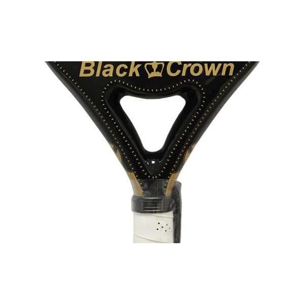 Padelracket - BLACK CROWN - Piton - Svart - Bra kontroll - Bra kraft
