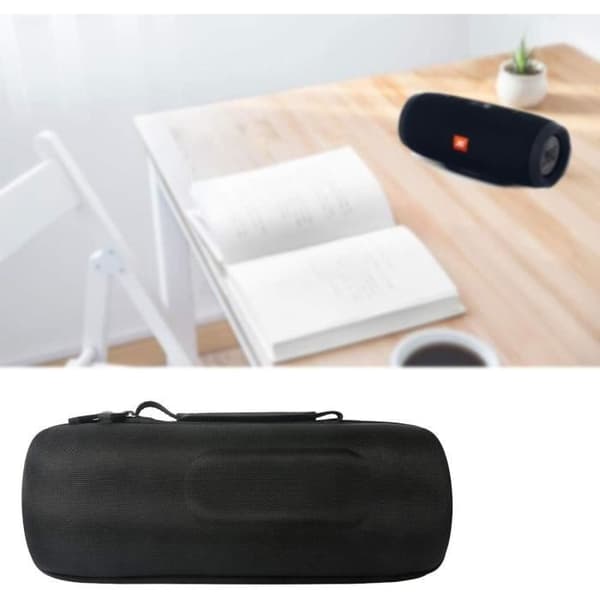 Hård Resväska - CO2CREA - JBL Charge 4 / Charge 5 - Stötsäker - Vattentät - Sammetfoder