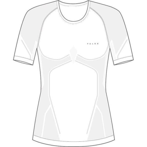 T-shirt dam Falke Warm - vit