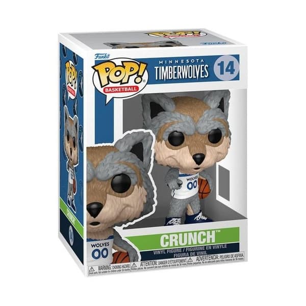 Figurine Funko Pop! | NBA-maskotar | Vargar | Crunch The Wolf
