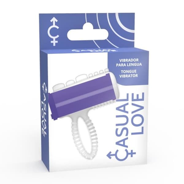CASUAL LOVE - RING VIBRATOR LILAC TUNGSPETS -