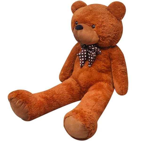 vidaXL XXL Teddy Bear Brun 85 cm 80096